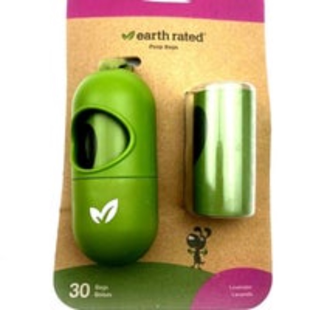 Earth Rated Poop Bag Dog Supplies 30 Ct Lavender Pet Supplies Green Case